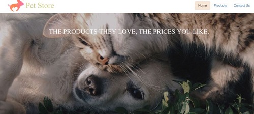PetStore Website